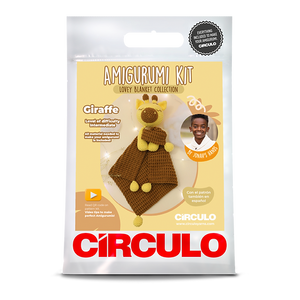 Amigurumi Kit Lovey Blanket Collection by Jonah Hands -Giraffe