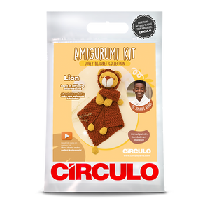 Amigurumi Kit Lovey Blanket Collection by Jonah Hands - Lion