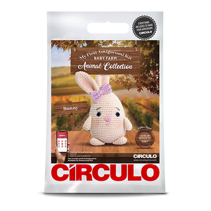 Amigurumi Kit Baby Farm Animal Collection-Bunny
