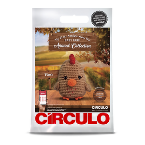 Amigurumi Kit Baby Farm Animal Collection-Hen
