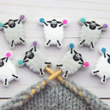 Cheerful Sheep Stitch Stoppers