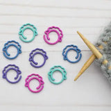 Colorful Sheep Split Ring Stitch Markers